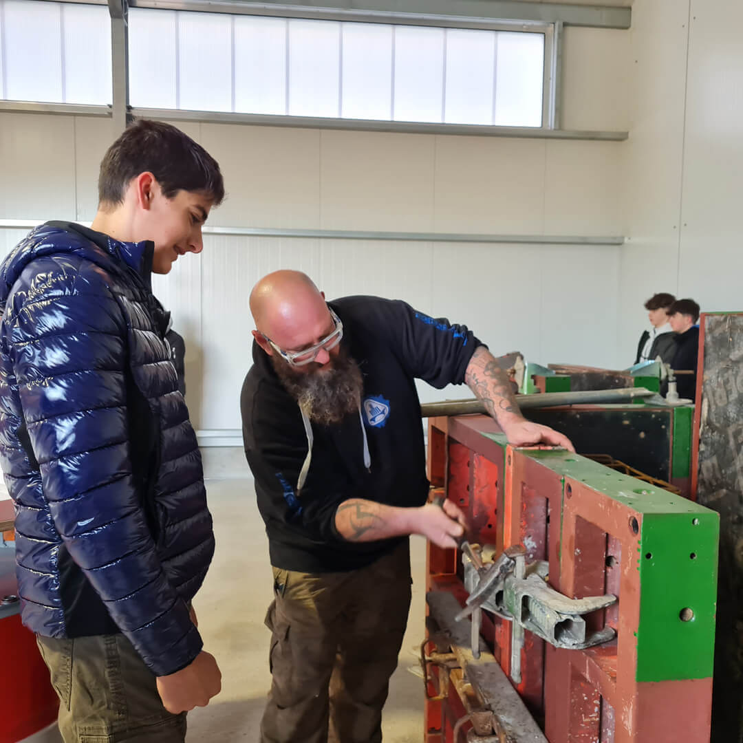 JohannTurmair Realschule Abensberg zu Besuch bei Stanglmeier Stanglmeier